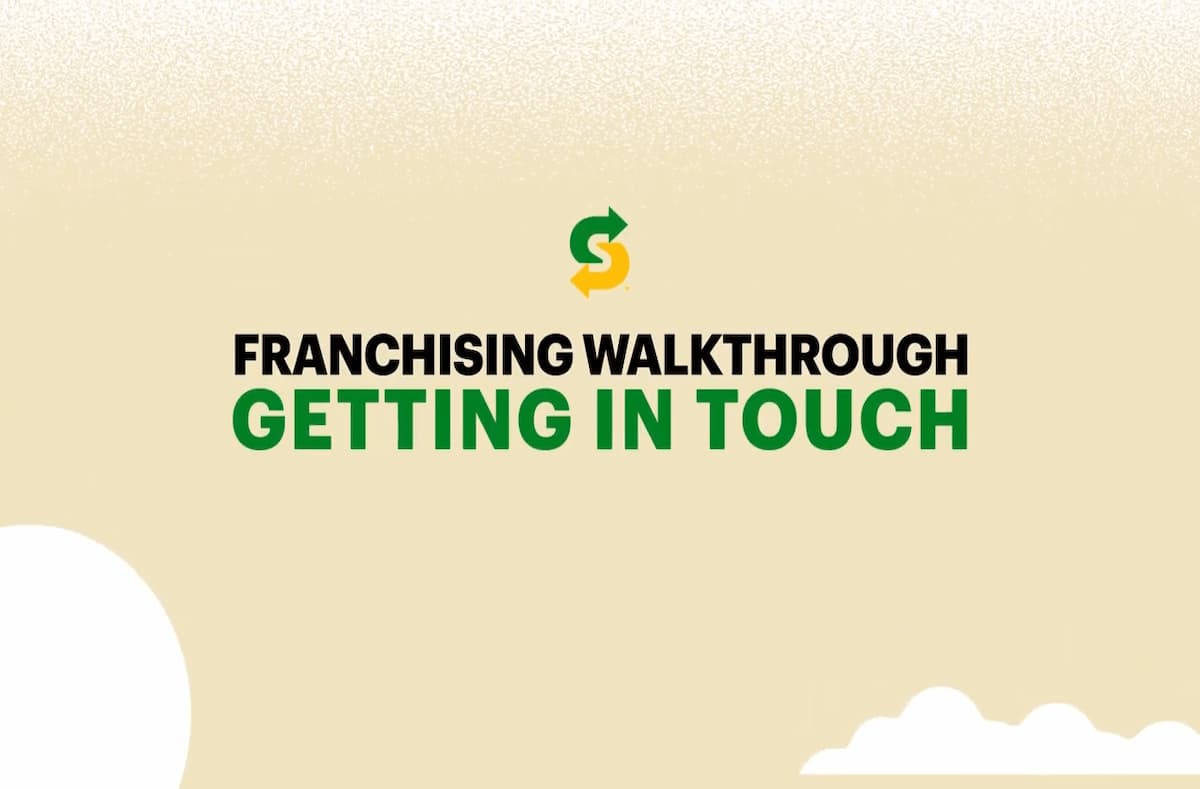Subway Franchising Walth-Thru Video (part 1)